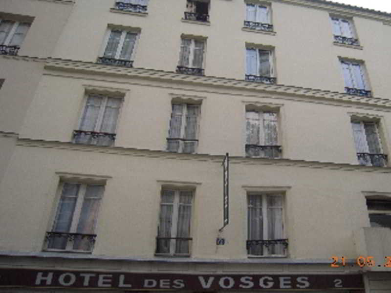 Hotel Des Vosges Párizs Kültér fotó